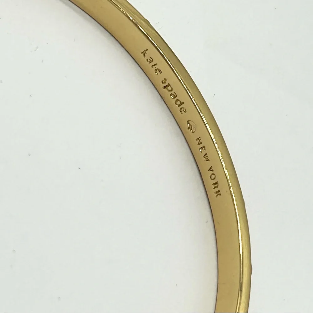 Kate Spade Gold Studded Bangle Bracelet - Picture 4 of 5